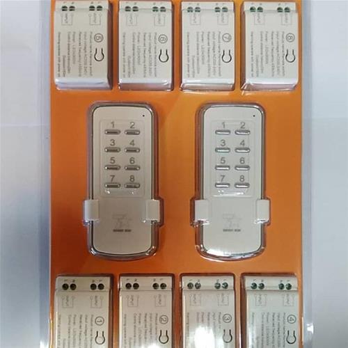 ریموت کنترل روشنایی 8 کاناله مجزا TBN