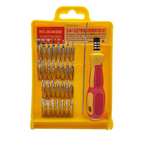 مجموعه 32 عددی پیچ گوشتی موبایلی Hoshe مدل JK-6032D
