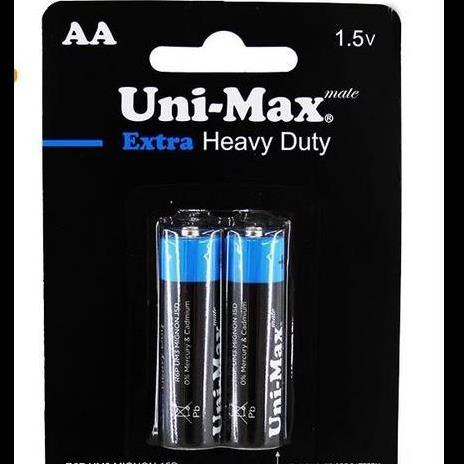 بسته 12 جفتی باطری قلمی 2 تایی یونیمکس UNIMAX